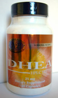 DHEA; Nat; 25 mg; 120 capsules