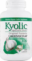 Garlic - Kyolic Aged Extract Formula 100; Wakunaga; 300 mg; 300 capsules