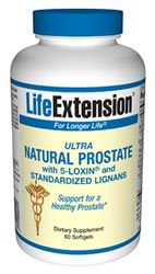Prostate - Ultra Natural; LEF; 60 softgels