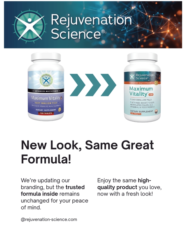 Maximum Vitality ESP (Easier to Swallow Pills) - Only practitioner brand to  receive 5-star rating