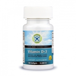 Vitamin D-3; Rejuvenation Science; 10000 IU; 120 Softgels